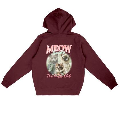 Meow Society - Sudadera con capucha orgánica - Fabricada en Francia