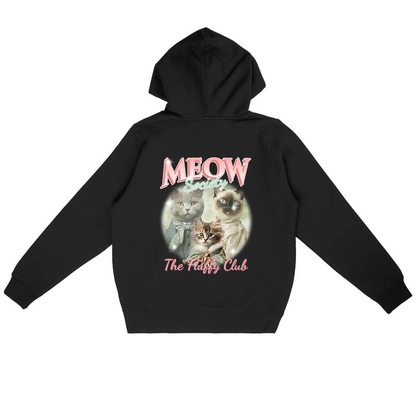 Oat Milk Club - Meow Society - Organic Hoodie