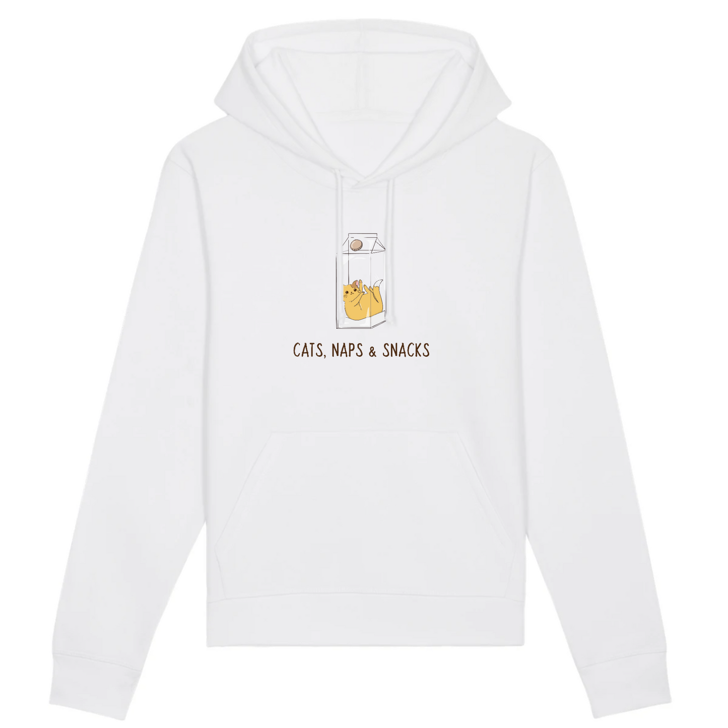 Oat Milk Club - Cats, Naps & Snacks - Organic Cotton Hoodie