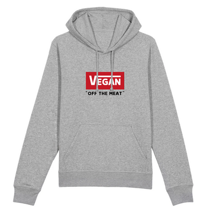 OFF THE MEAT - Sudadera con capucha de algodón orgánico - Fabricada en Francia