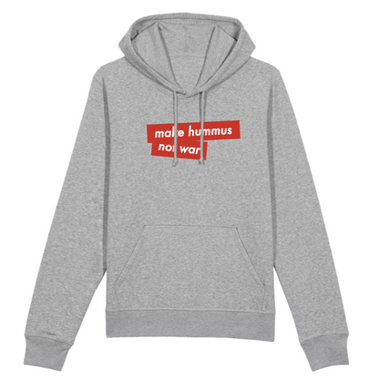 Oat Milk Club - Make Hummus not War - Organic Cotton Hoodie