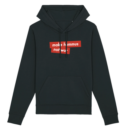 Oat Milk Club - Make Hummus not War - Organic Cotton Hoodie