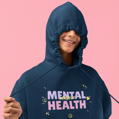 Asuntos de salud mental - Sudadera con capucha de algodón orgánico - Hecho en Francia