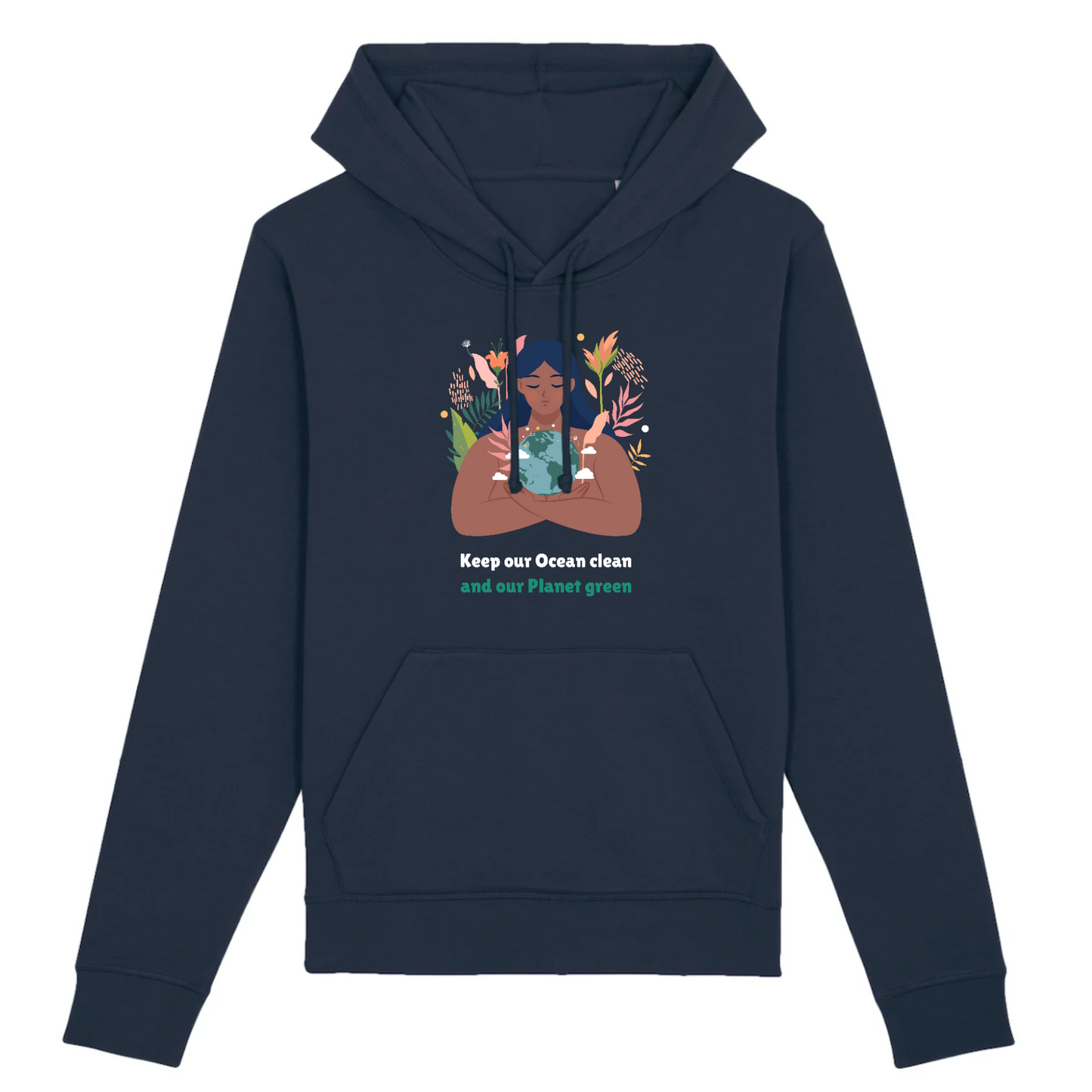 Oat Milk Club - Green Planet - Organic Cotton Hoodie