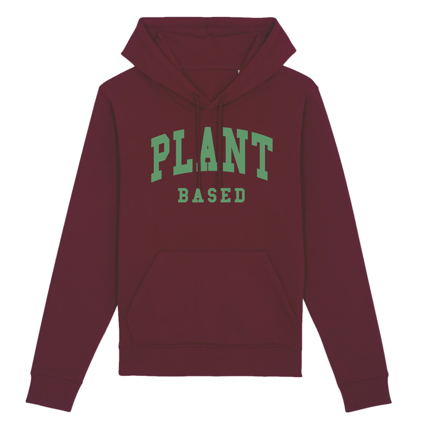 A base de plantas - Sudadera con capucha orgánica unisex - Fabricada en Francia