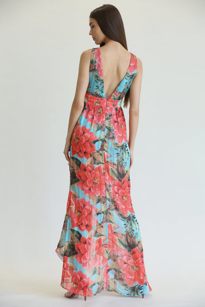 Juli - Prenda con estampado floral tropical - Colección Opulent Couturier