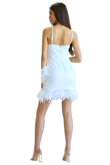 Atiena - Luxe Ivory Enchantment Dress