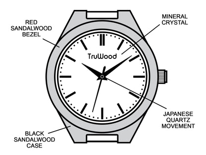 TruWood The Cardinal Watch