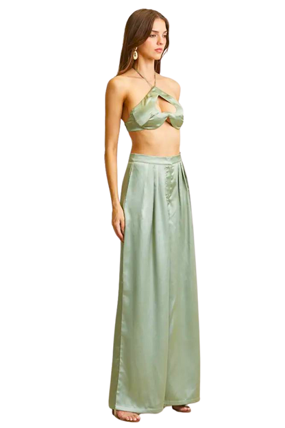 Ivy - Luxe Satin Ensemble