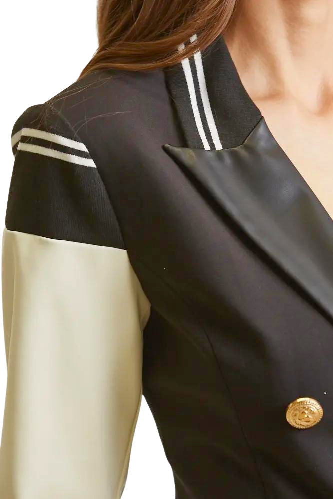 Chaqueta Meghan "Inferno" - Línea exclusiva de blazers llamativos de diseñador