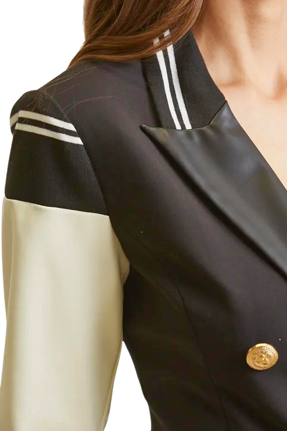 Chaqueta Meghan "Inferno" - Línea exclusiva de blazers llamativos de diseñador