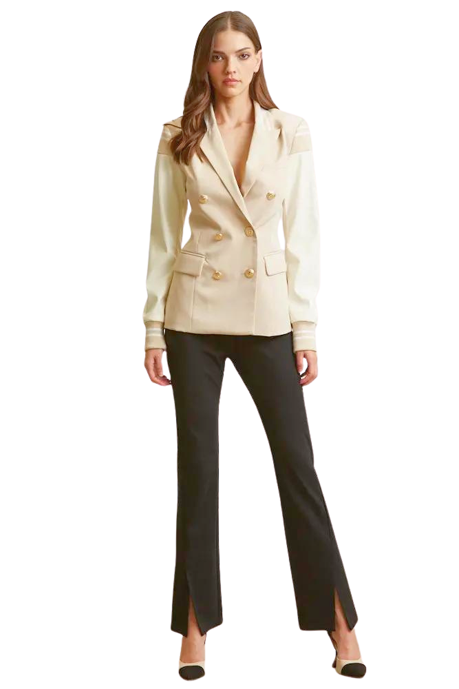 Chaqueta Meghan "Inferno" - Línea exclusiva de blazers llamativos de diseñador