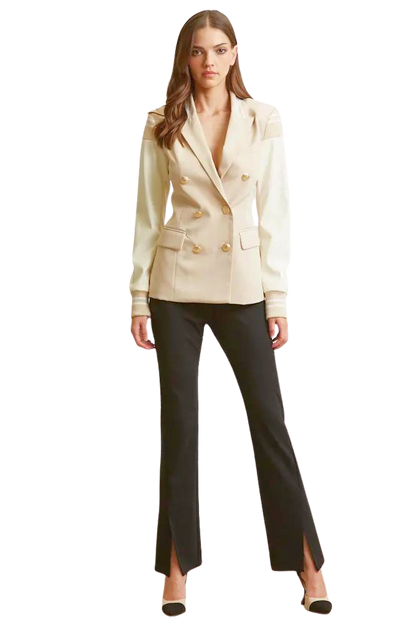 Chaqueta Meghan "Inferno" - Línea exclusiva de blazers llamativos de diseñador