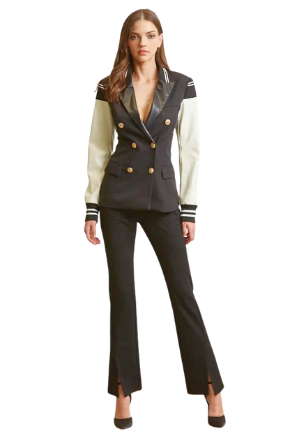 Chaqueta Meghan "Inferno" - Línea exclusiva de blazers llamativos de diseñador