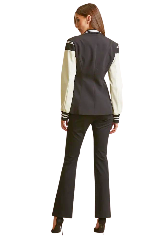 Chaqueta Meghan "Inferno" - Línea exclusiva de blazers llamativos de diseñador