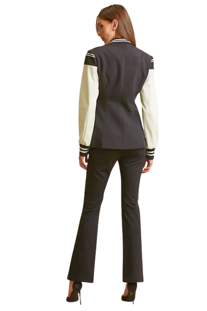 Chaqueta Meghan "Inferno" - Línea exclusiva de blazers llamativos de diseñador