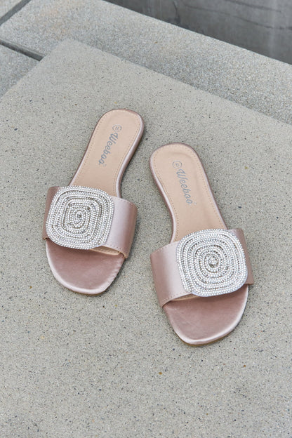 Weeboo Luxurious Satin Slide Mules