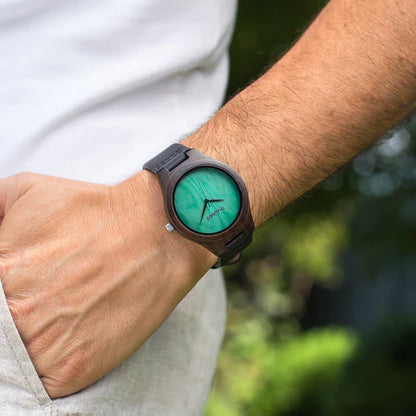 Regalos para hombres: el reloj Leaf Green: redefine tu estilo