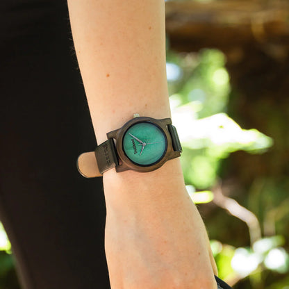 El reloj Leaf Green para mujer: abraza la elegancia atemporal