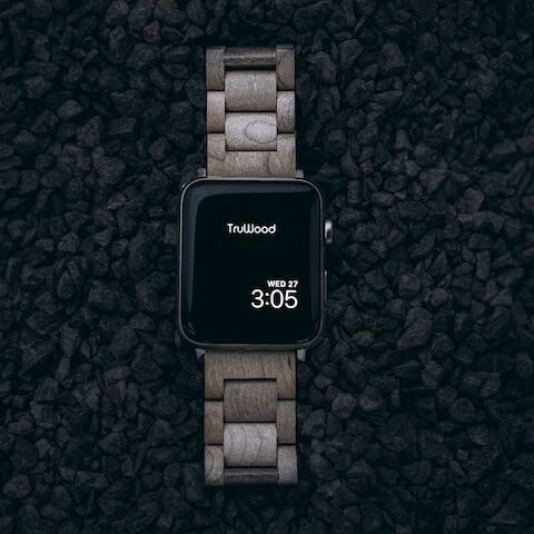 Correa para Apple Watch para todos los días - Gris - Una fusión de naturaleza y tecnología