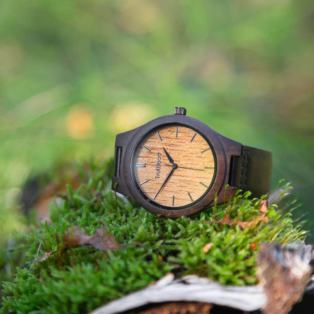 Regalos para hombres: The Timber Watch: redefiniendo el minimalismo con elegancia natural