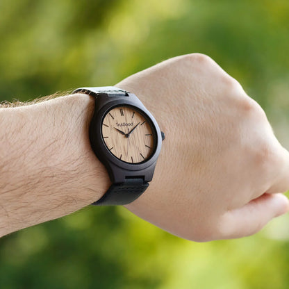 Regalos para hombres: The Timber Watch: redefiniendo el minimalismo con elegancia natural