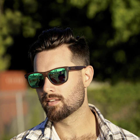 TruWood The Ultimate Mahogany Green Sunglasses