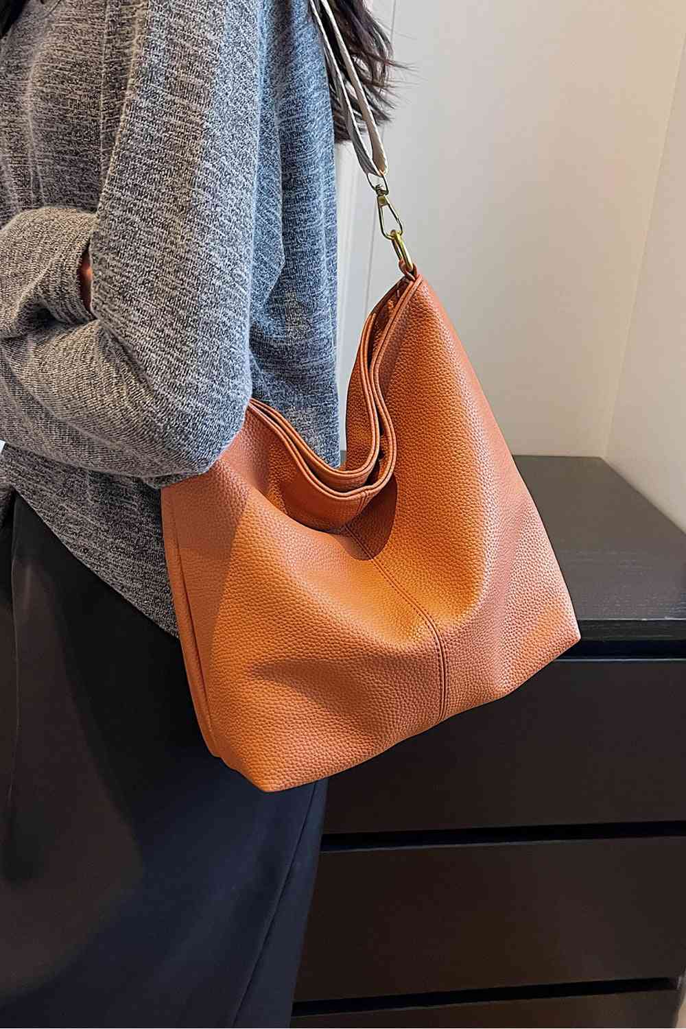 Adored PU Leather Shoulder Bag